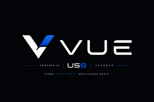 VUE — Visão Inteligente. Resultados Reais. Powered by US8 USFORCE